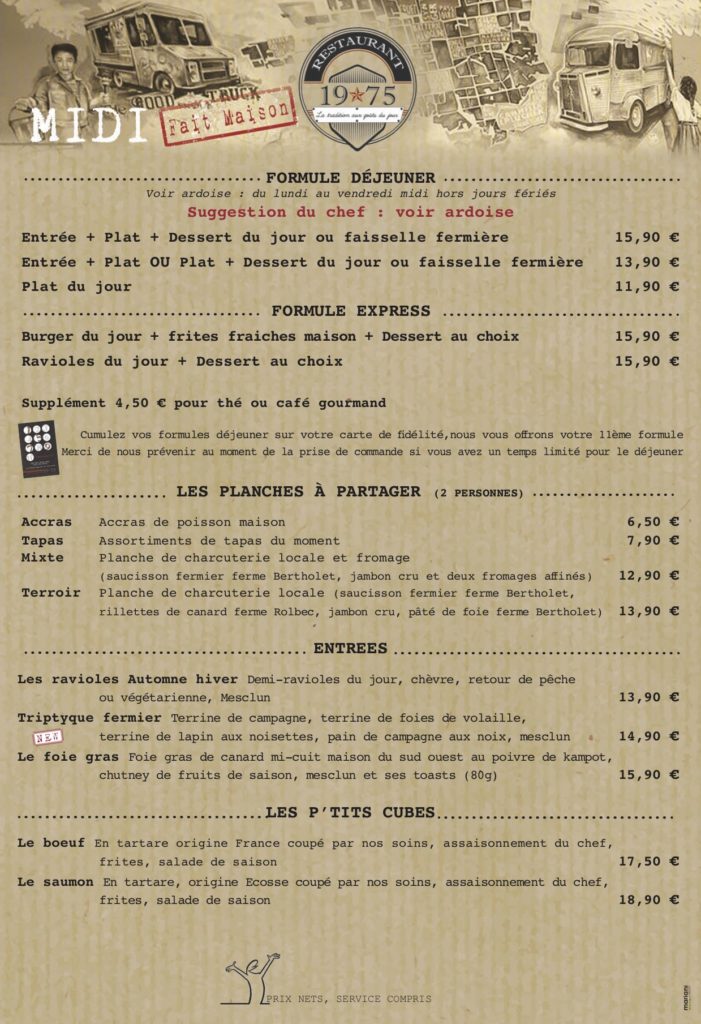 carte midi PAGE 1 hiver 1118 Restaurant 19*75